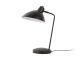 Lampa biurkowa Casque wykonana z metalu kolor czarny Leitmotiv
