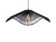 Pendant lamp Sombra paper rope black