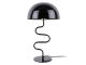 Lampa stołowa Twist emaliowana czarna