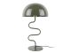 Table lamp Twist enamel jungle green