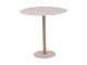 Side table Dex iron textured warm grey