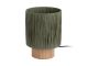 Table lamp Sheer Round grayed jade