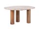 Table Organic marble brown