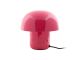 Table lamp Fat Mushroom Mini enamel bright pink