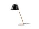 Lampa stołowa Savvy emaliowana czarna