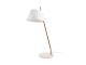 Lampa stołowa Savvy emaliowana biała