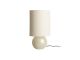Lampa stołowa Alma kulista matowa koloru off white Leitmotiv