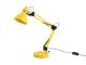 Lampa stołowa Funky Hobby, jasnożółta Leitmotiv