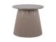 Coffee table Luscious cone brown marble, sand brown frame
