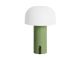 Lampa stołowa Luca wykonana z metalu w kolorze odcienie zieleni