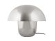 Lampa stołowa Fat Mushroom duża chromowana Leitmotiv
