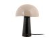 Lampa stołowa Grato emalia black z warm grey Leitmotiv