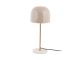 Lampa stołowa Manta emalia ciepła szarość Leitmotiv