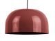 Lampa wisząca Dome emalia czerwona ochra Leitmotiv