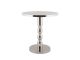 Stolik boczny Sheen aluminium chrom Leitmotiv