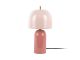 Table lamp Rico enamel rose tan w. soft pink