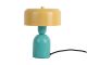 Niebieski lampa stołowa Double Funky Leitmotiv