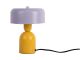 Fioletowy lampa stołowa Double Funky Leitmotiv