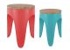 Niebieski Stool Set Leitmotiv