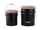Czarny Stool Set Leitmotiv