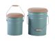 Szary Stool Set Leitmotiv