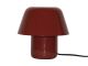 Czerwony lampa stołowa Afan Enamel Leitmotiv