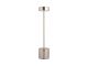 Lampa stołowa Ganar LED satin nickel Leitmotiv