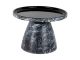 Czarny Stolik Mosaic Marble Leitmotiv