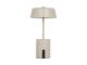 Leitmotiv Lampa stołowa Elemental ciepły szary