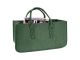 Gazetnik Mellow felted ciemny zielony