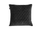 Poduszka Luxurious padded velvet czarny