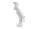 Figurka Cockatoo ceramic matt biała