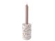 Candle holder Terrazzo multi colour large