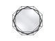 Lustro Leitmotiv Linea czarny frame