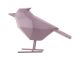 Figurka ptaka PT polyresin purpurowy 