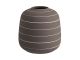 Wazon Terra ceramiczny brązowy Present Time