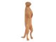 Figurka Origami Surykatka polyresin matt caramel brwn