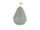 Figurka Origami Gruszka concrete matt grayed jade