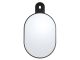 Lustro Tag MDF czarny, silver Lustro