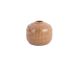 Wazon Nostalgia sphere ceramiczna caramel brązowy