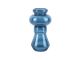 Vase Morgana glass medium dark blue Present Time