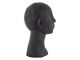 Figurka twarz Art polyresin czarny PT