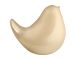 Figurka ptak Long Tale ceramiczna gold plated PT