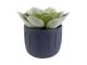 Doniczka Drips cement small dark blue PT