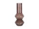 Vase Blush glass large chocolate brown Present Time