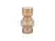 Wazon PT Courtly glass honey brown 