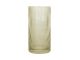Vase Allure Straight glass moss green Present Time