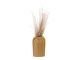 Vase Arc ceramic small matt ochre yellow Present Time