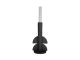 Candle holder Half Bubbles polyresin black