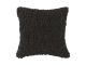 Poduszka Purity square cotton black PT